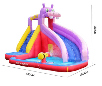 Home Use Indoor Outdoor Child Jumping House Inflatable Pool Water Slide Bounce House Combo Bouncy Castle Air Bounce Playground